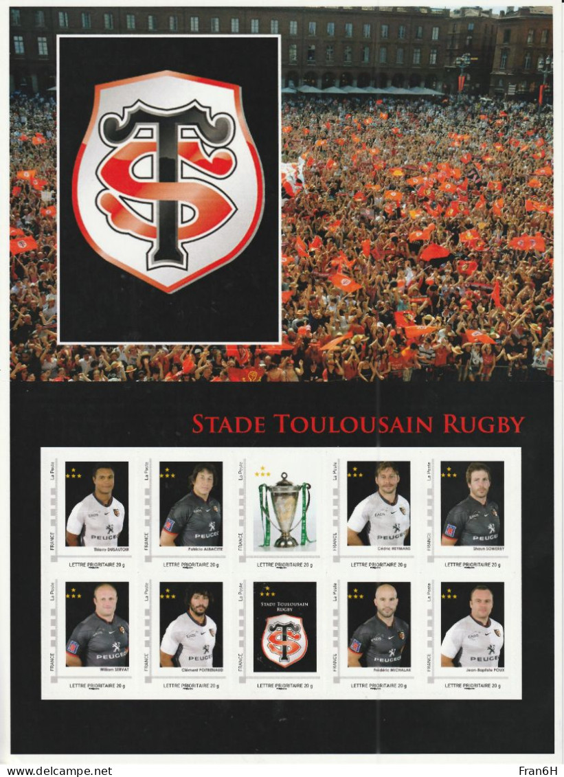 Stade Toulousain - Neuf - Collector - Autoadhesif - Autocollant - - Collectors