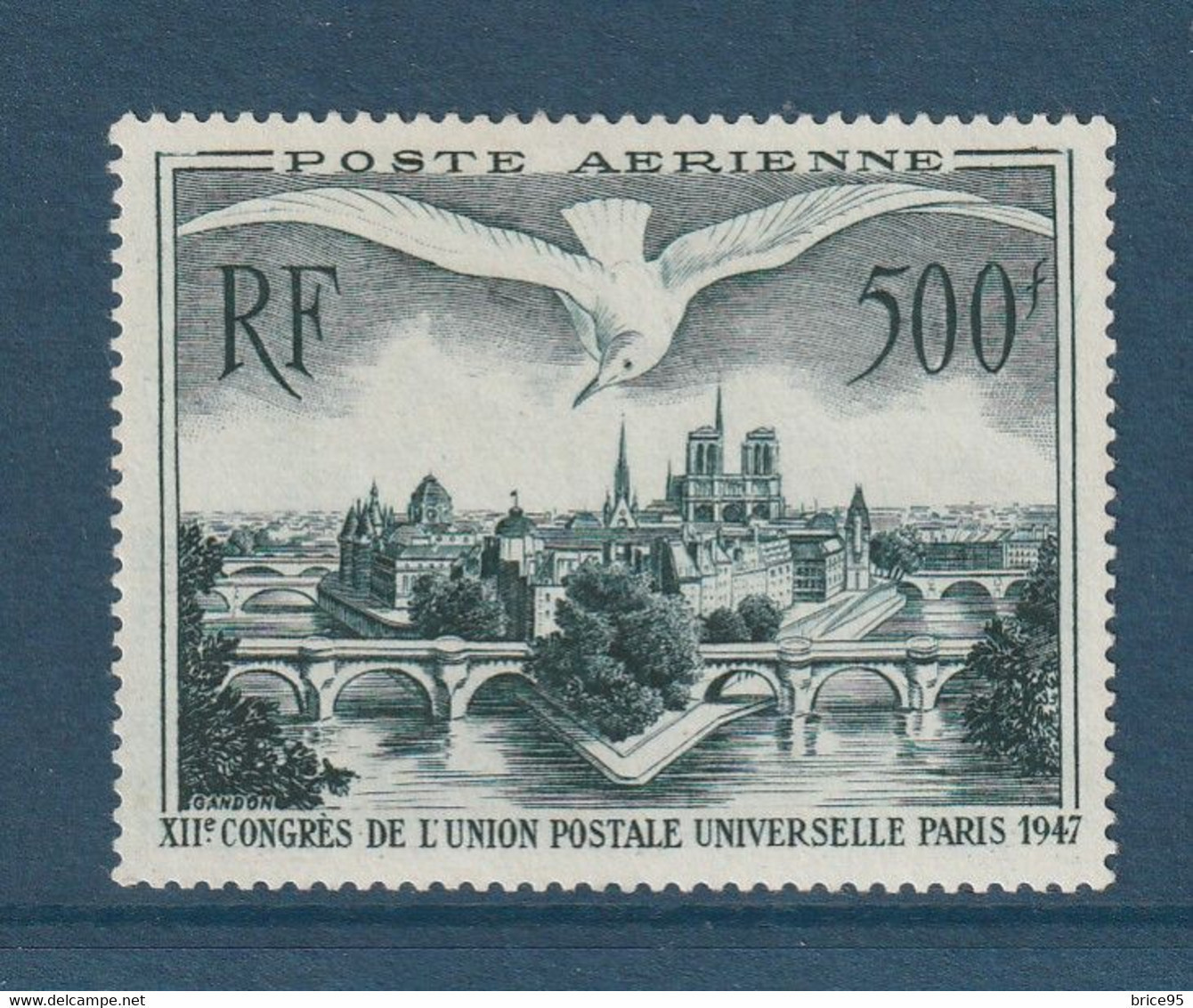 France - YT PA N° 20 ** - Neuf Sans Charnière - Poste Aérienne - 1947 - 1927-1959 Ungebraucht