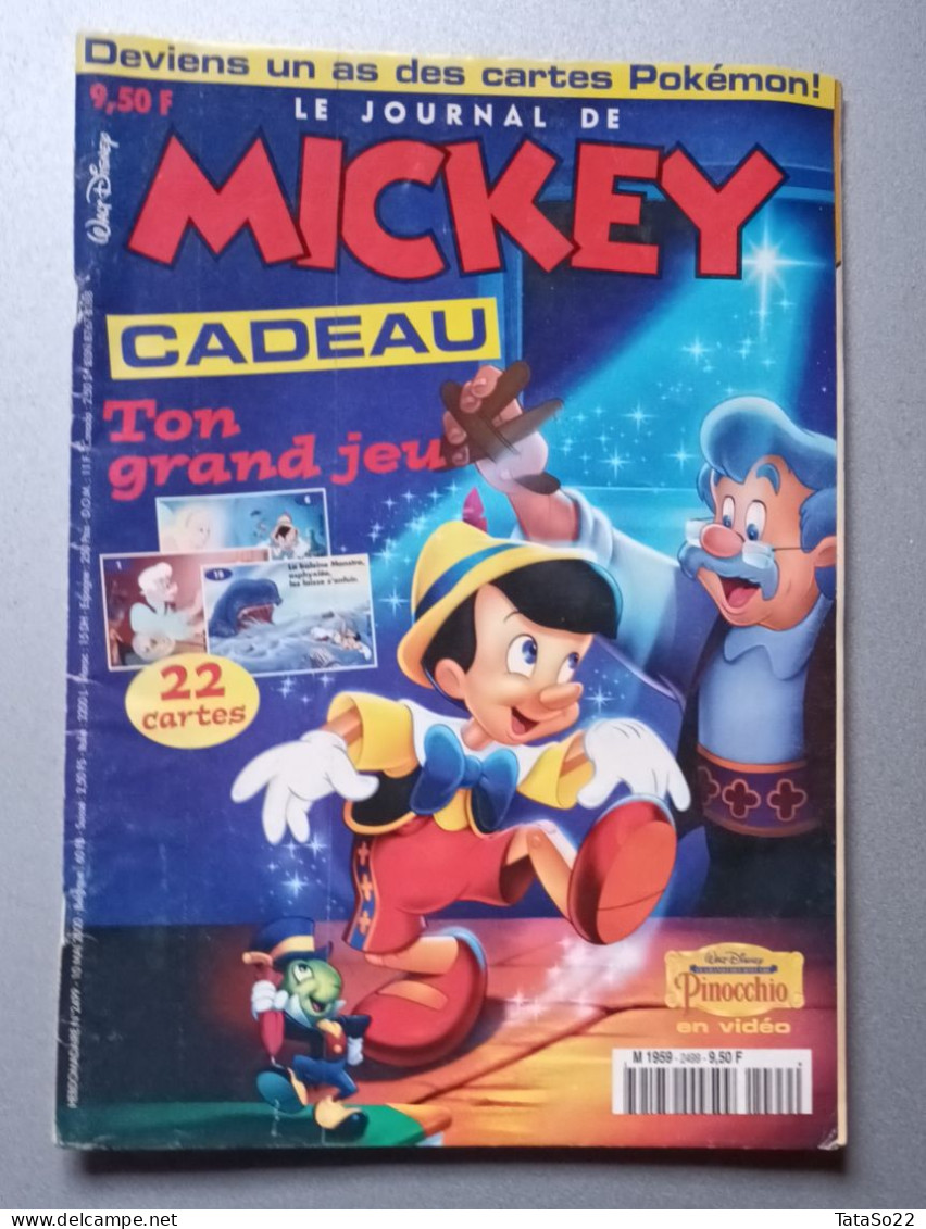 Le Journal De Mickey - N° 2499 Du 10 Mai 2000 - Pinocchio - Autres & Non Classés