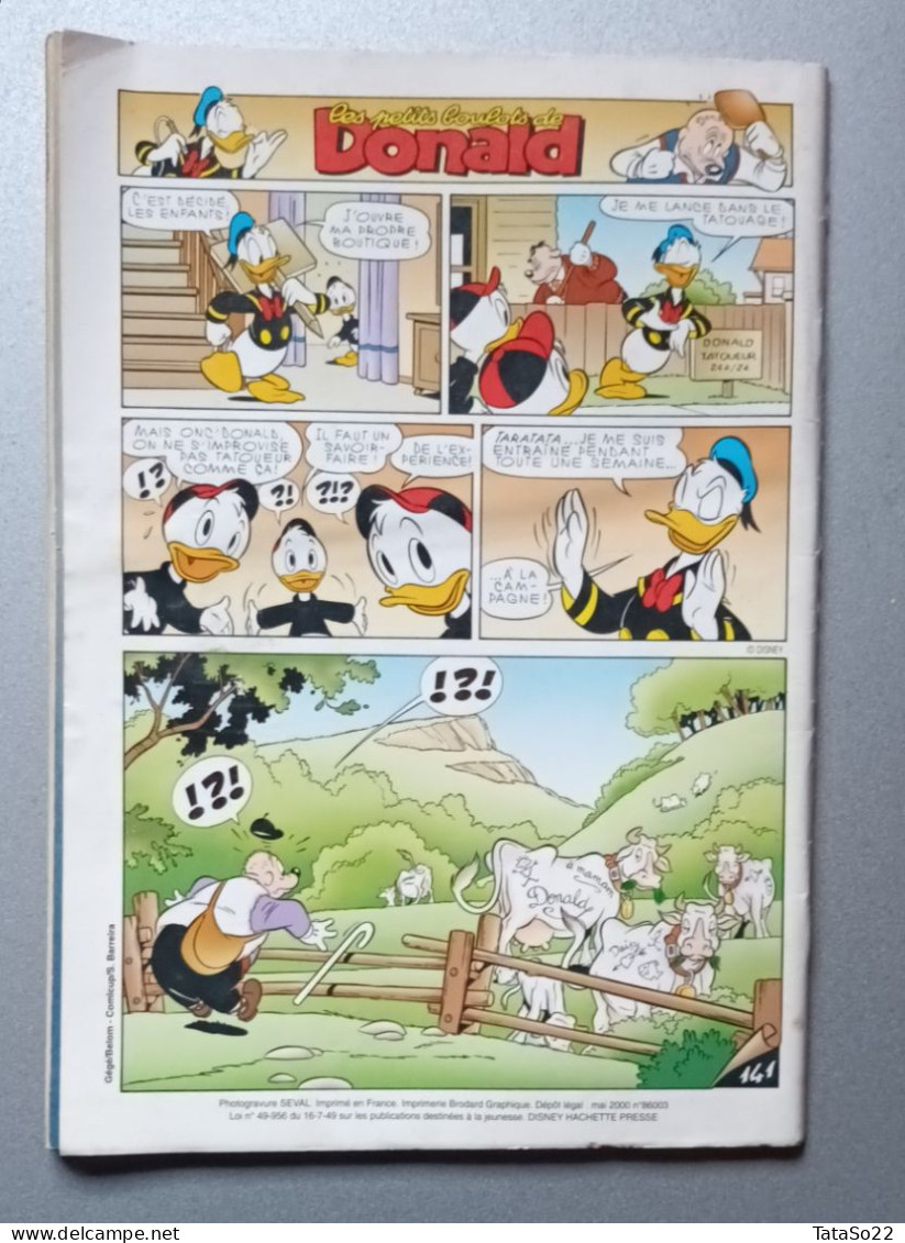 Le Journal De Mickey - N° 2499 Du 10 Mai 2000 - Pinocchio - Andere & Zonder Classificatie