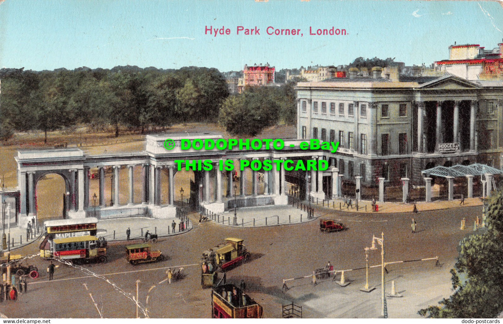 R505555 London. Hyde Park Corner. Postcard - Sonstige & Ohne Zuordnung