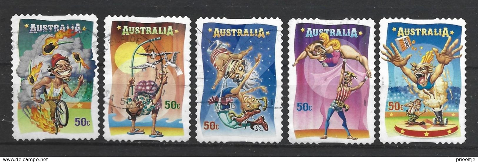 Australia 2007 Circus S.A. Y.T. 2718/2722 (0) - Used Stamps