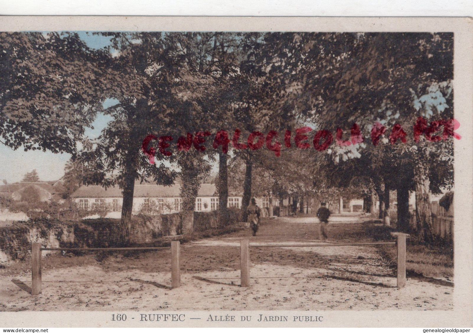 16- RUFFEC - ALLEE DU JARDIN PUBLIC - Ruffec