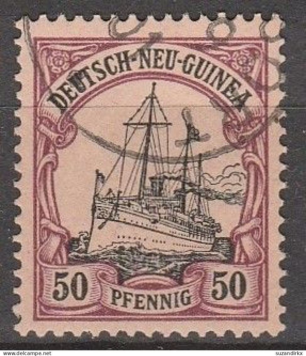 Deutsch Neu-Guinea   .    Michel   .     14    .     O   .      Gestempelt - Deutsch-Neuguinea