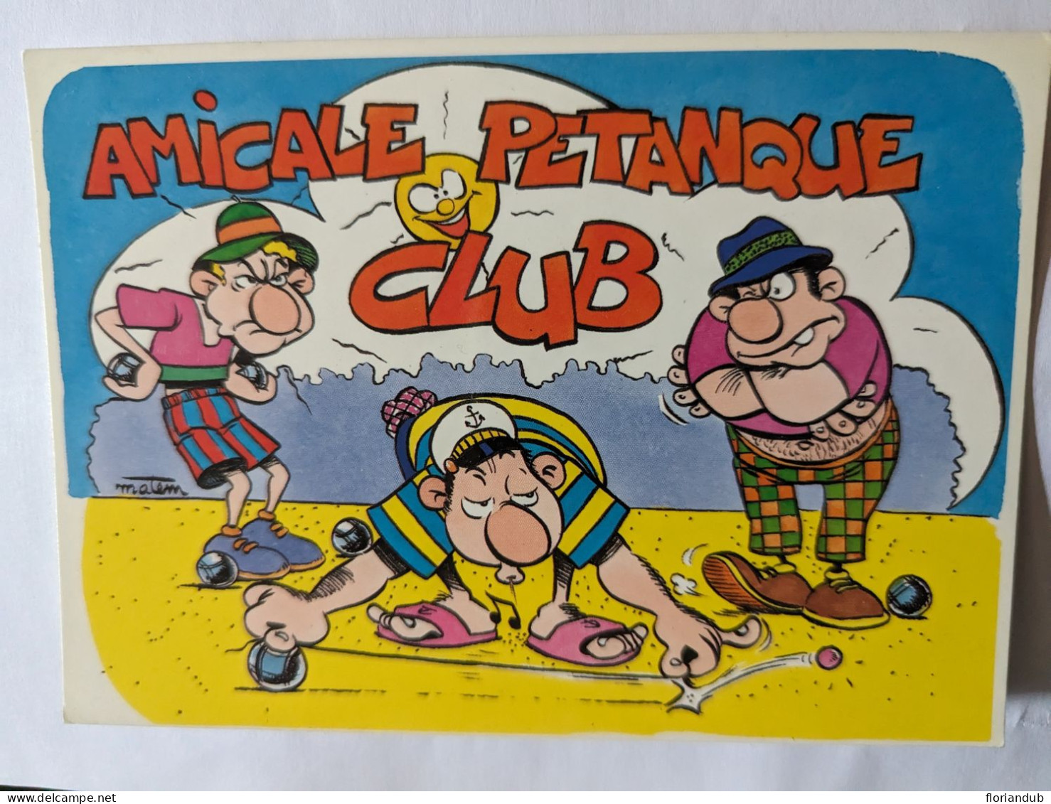 CP - Amicale Pétanque Club 1997 Ravel - Petanca