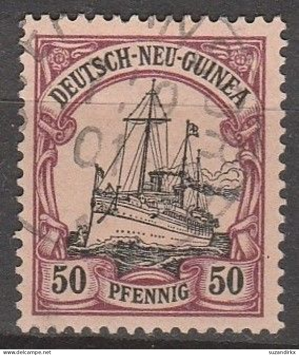 Deutsch Neu-Guinea   .    Michel   .     14    .     O   .      Gestempelt - Deutsch-Neuguinea