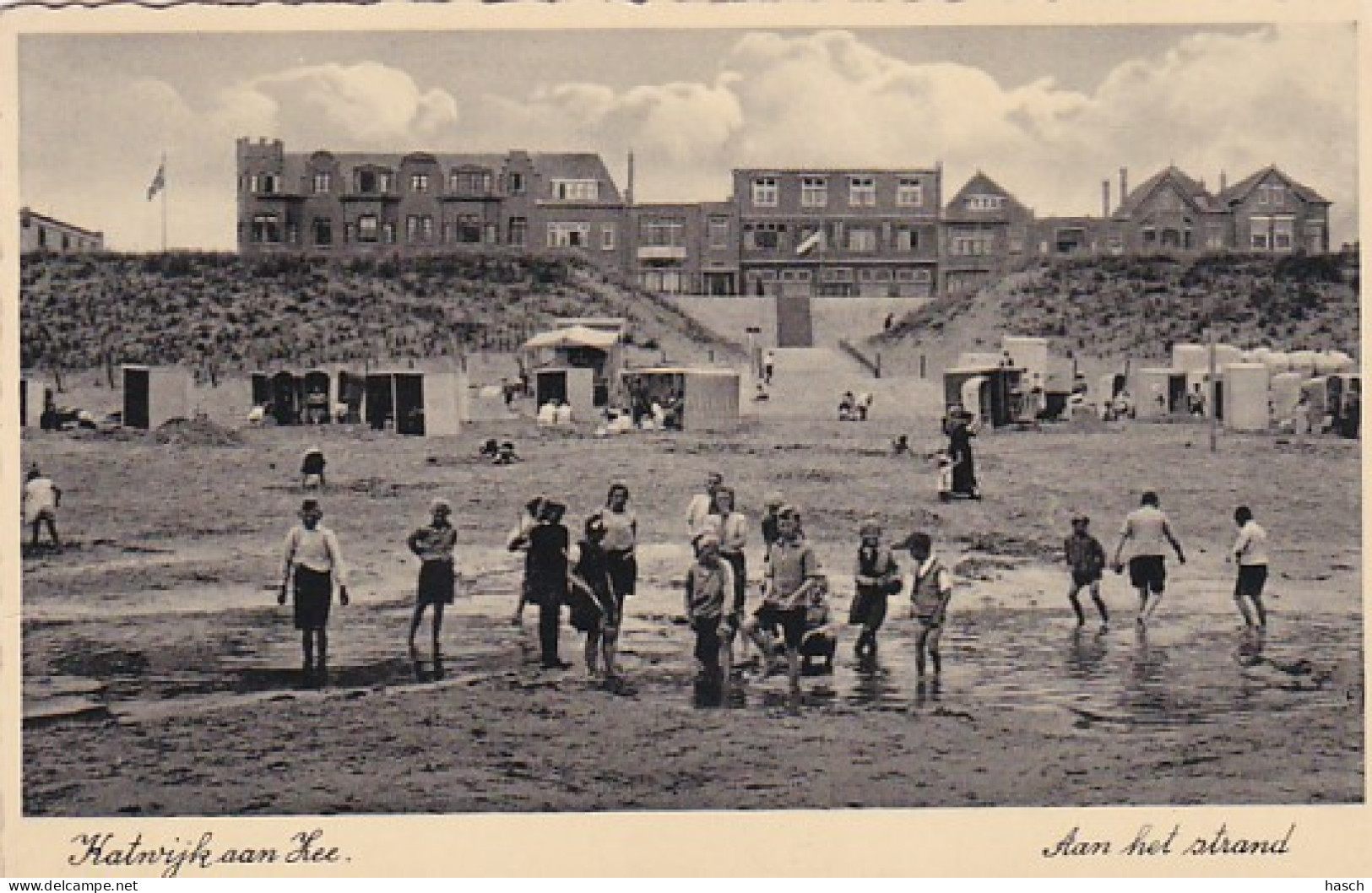 482213Karwijk Aan Zee, Aan Het Strand. 1934. - Katwijk (aan Zee)