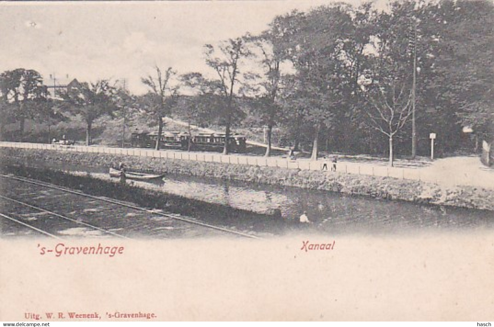 482261's – Gravenhage, Kanaal Rond 1900.  - Den Haag ('s-Gravenhage)