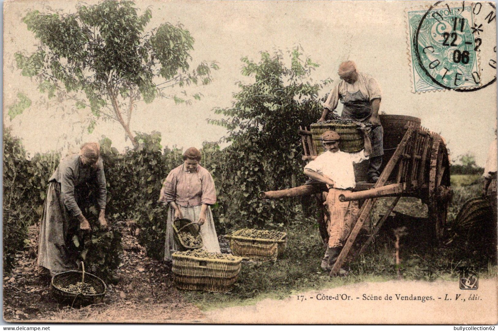 SELECTION -   SCENE DE VENDANGES - Montbard