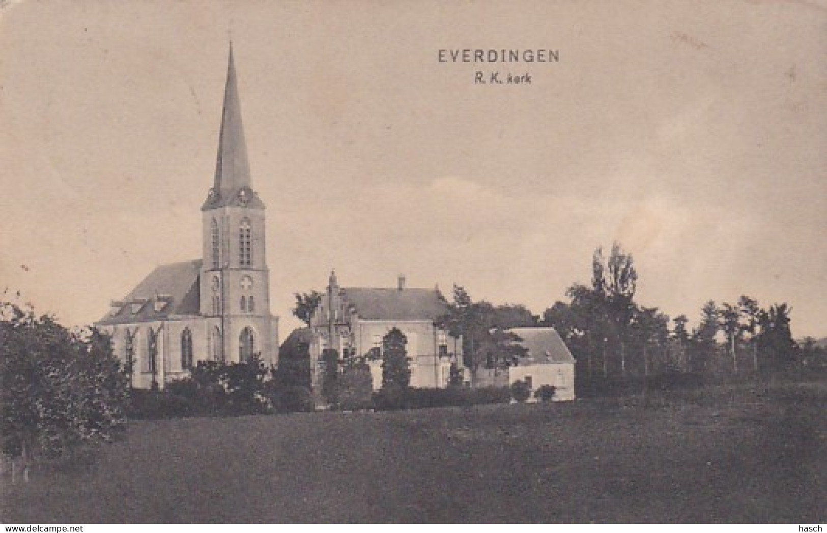 4822123Everdingen, R. K. Kerk. (zie Hoeken) - Otros & Sin Clasificación