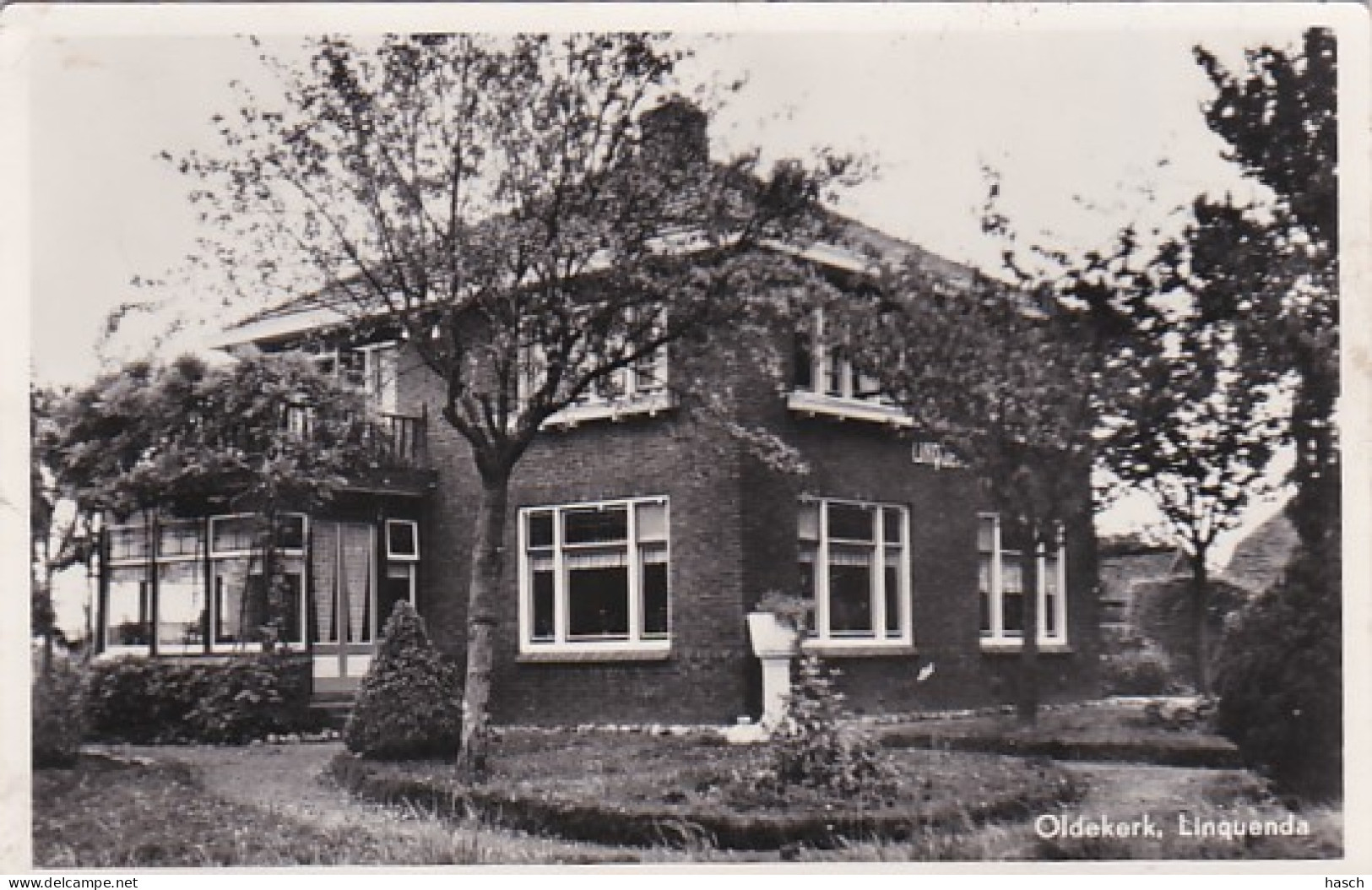 4822125Oldekerk, Linquenda. (FOTO KAART)(kleine Vouwen In De Hoeken, Zie Achterkant) - Other & Unclassified