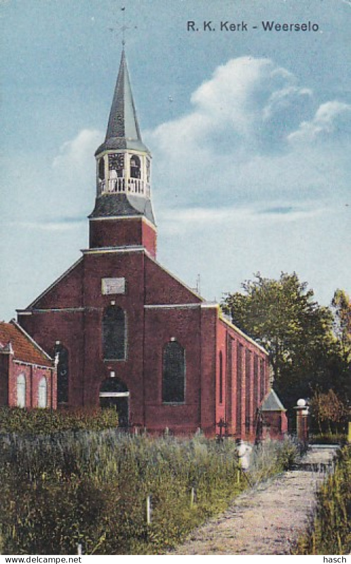 4822129Weerselo, R. K. Kerk. (zie Hoeken) - Sonstige & Ohne Zuordnung