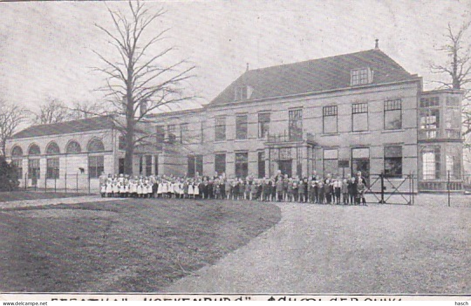 4822146Voorburg, ,,Effatha’’ (Hofkenburg Schoolgebouw. (links En Rechtsonder Vouwen, De Kanten Zijn Afgeknipt) - Voorburg