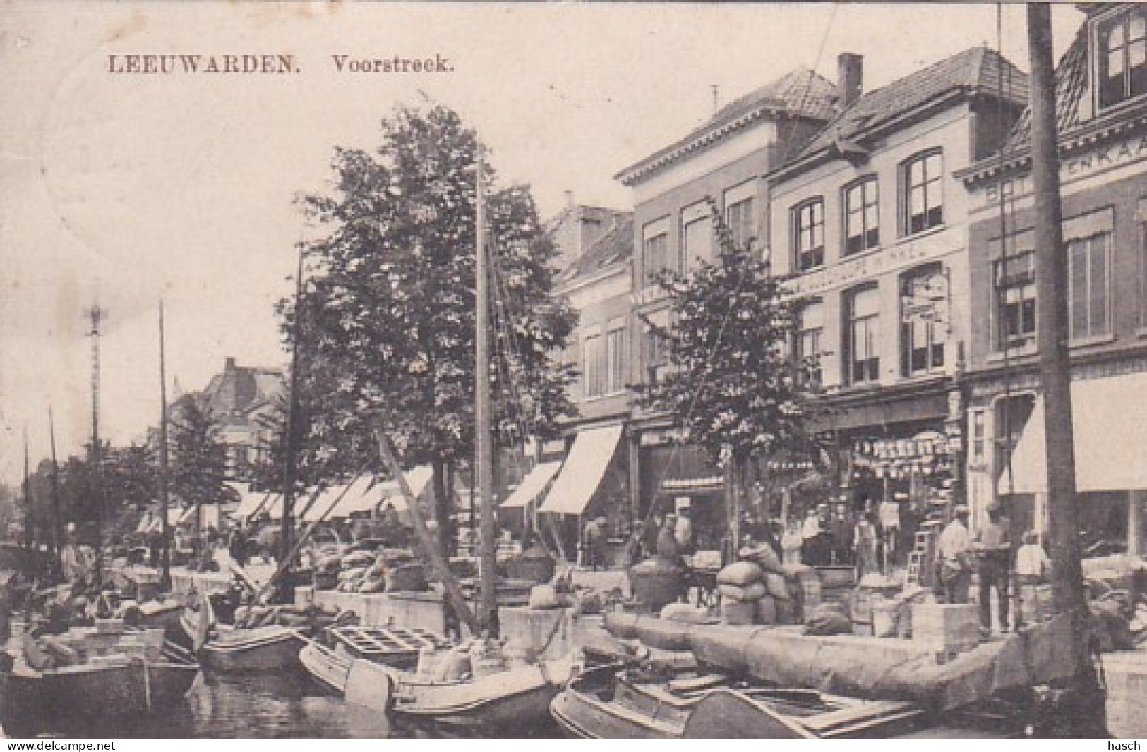 4822175Leeuwarden, Voorstreek. (zie Hoeken) - Leeuwarden