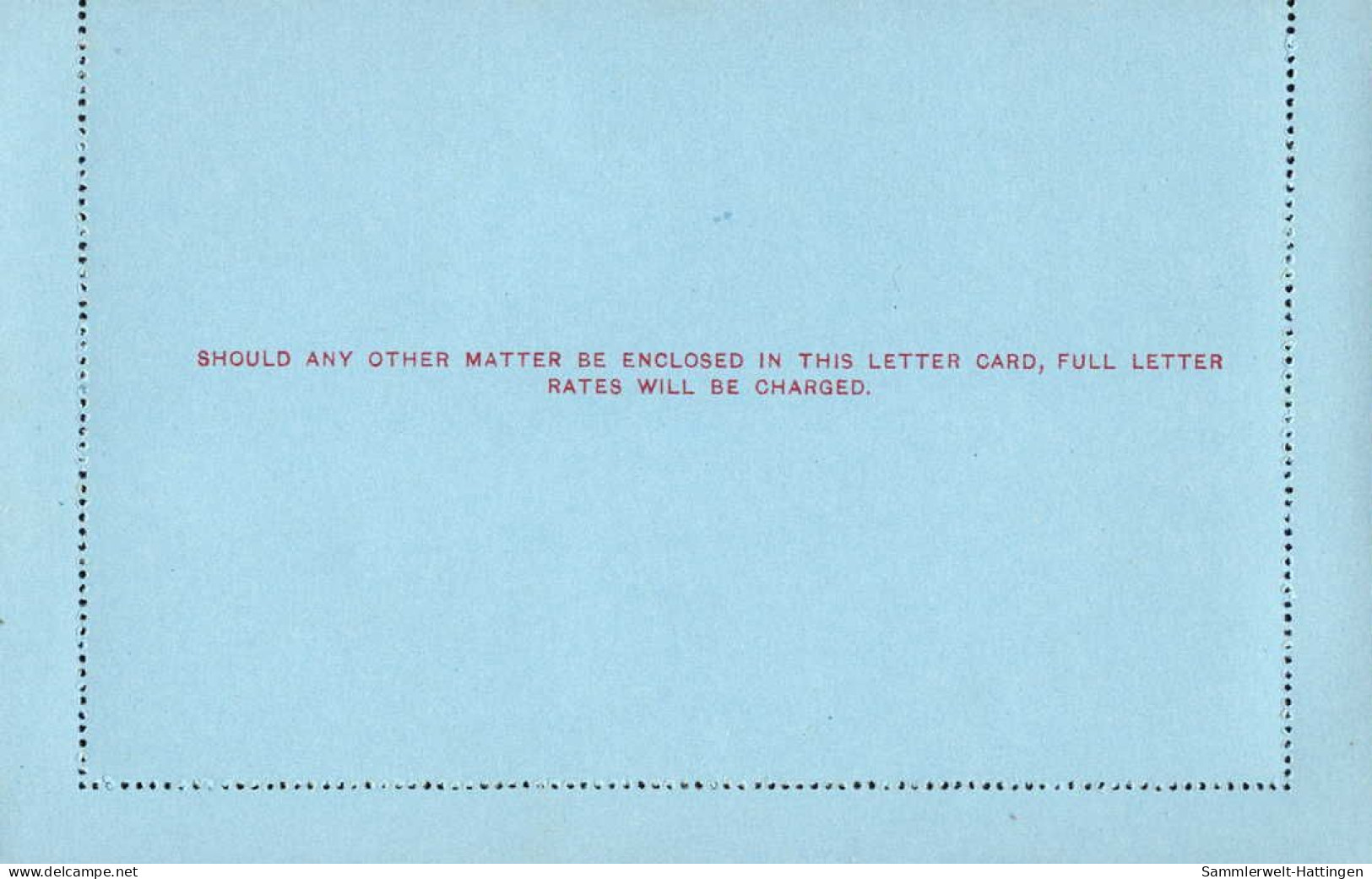 604196 | Unused Letter Card From Tonga  | -, -, - - Tonga (...-1970)