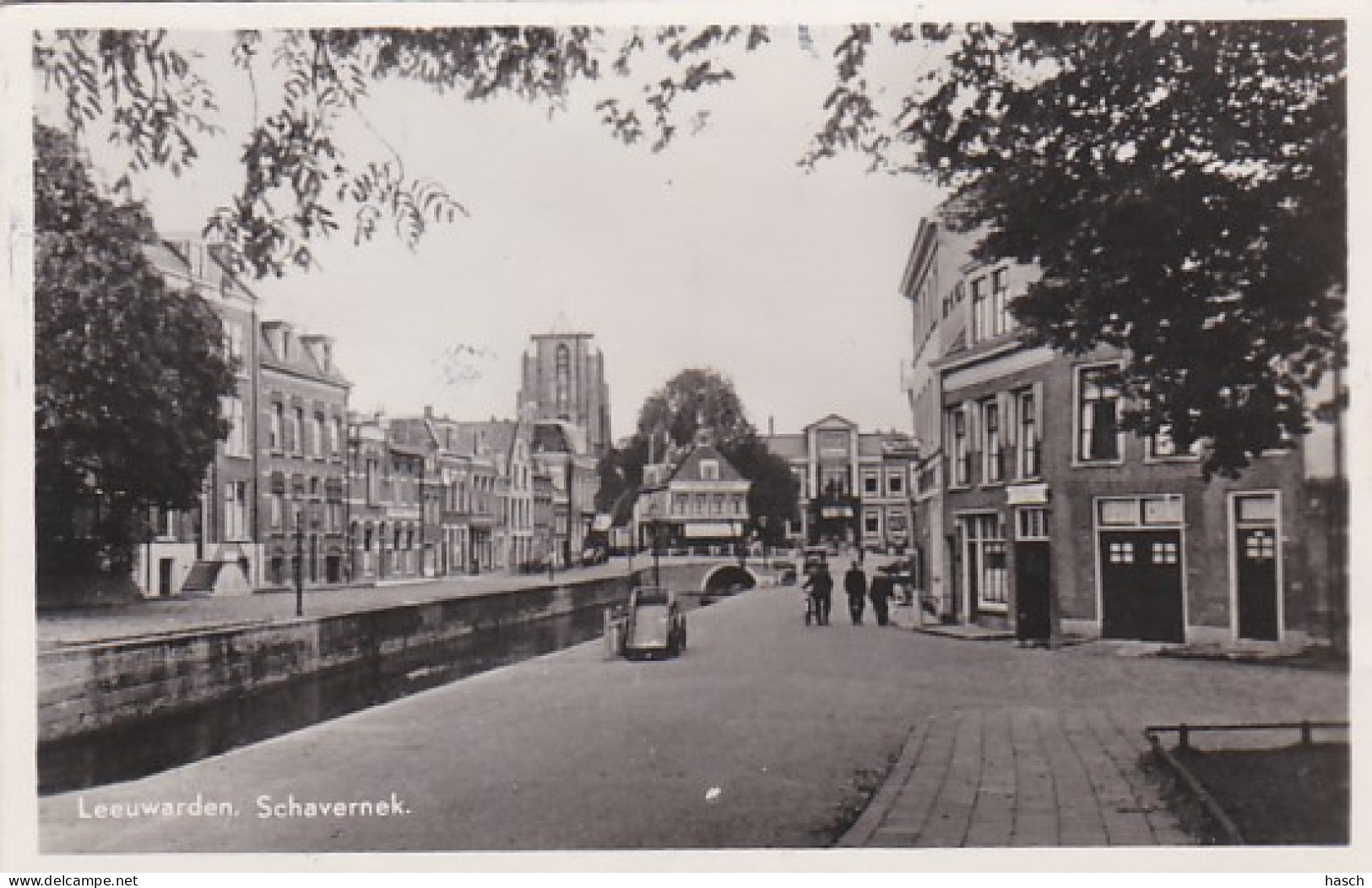 4822236Leeuwarden, Schavernek. (minuscule Vouwen In De Hoeken) - Leeuwarden