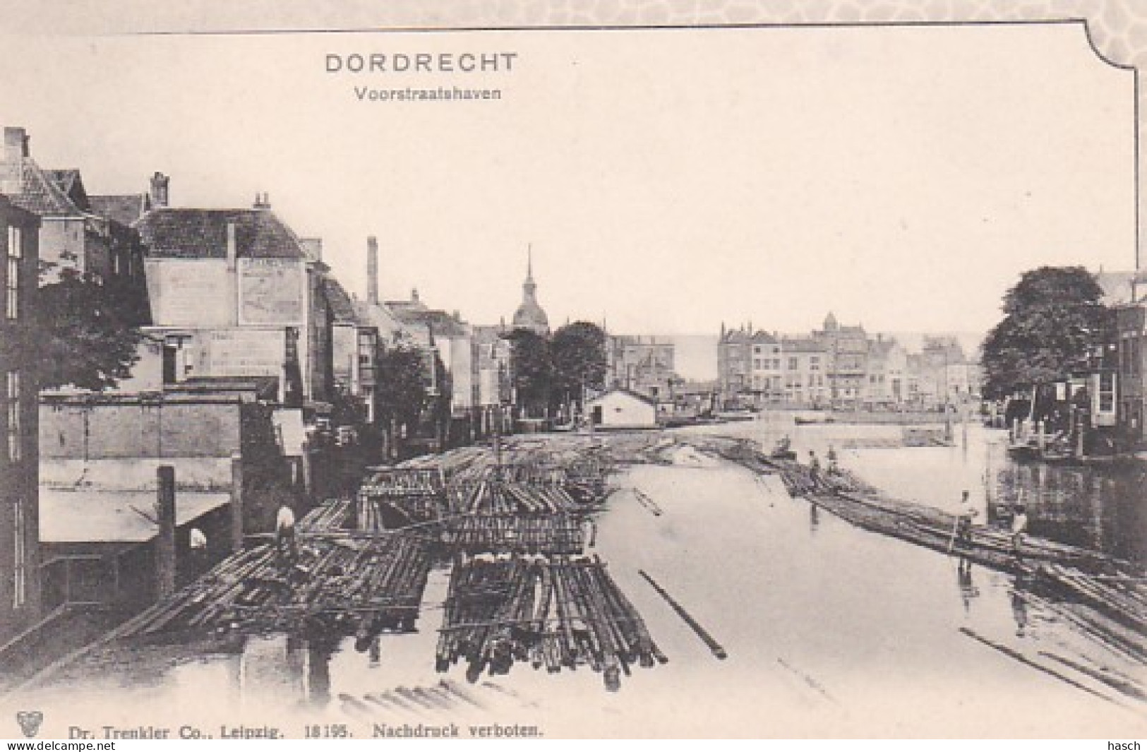 4822333Dordrecht, Voorstraatshaven Rond 1900. - Dordrecht