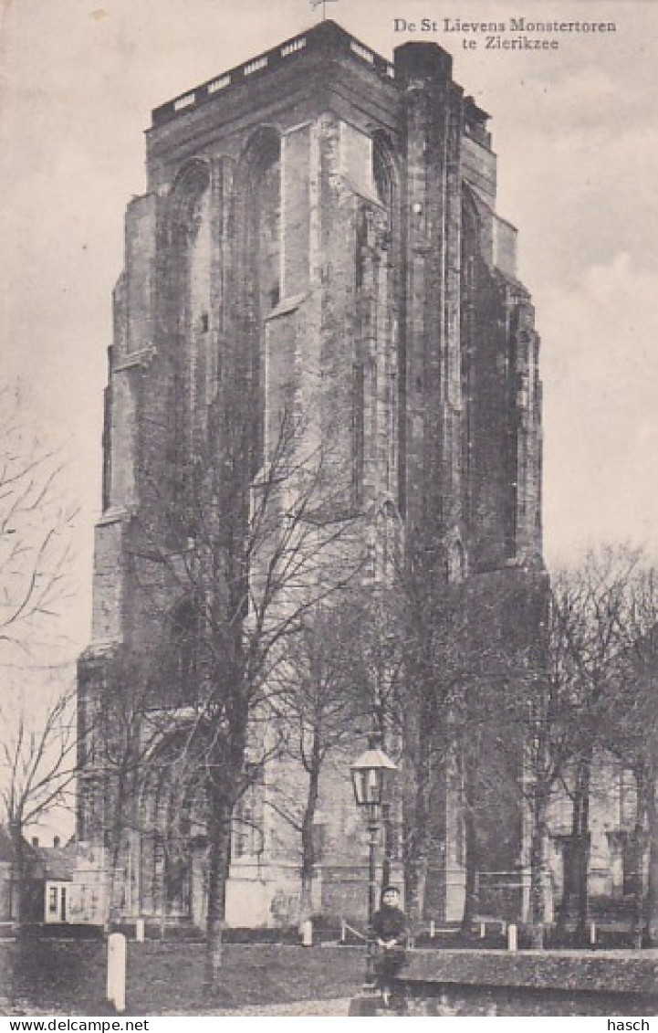 4822399Zierikzee, De St Lievens Monstertoren. (minuscule Vouwen In De Hoeken) - Zierikzee