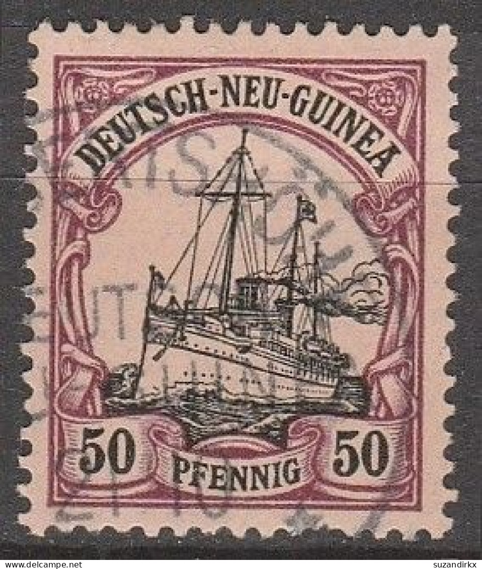 Deutsch Neu-Guinea   .    Michel   .     14    .     O   .      Gestempelt - Deutsch-Neuguinea