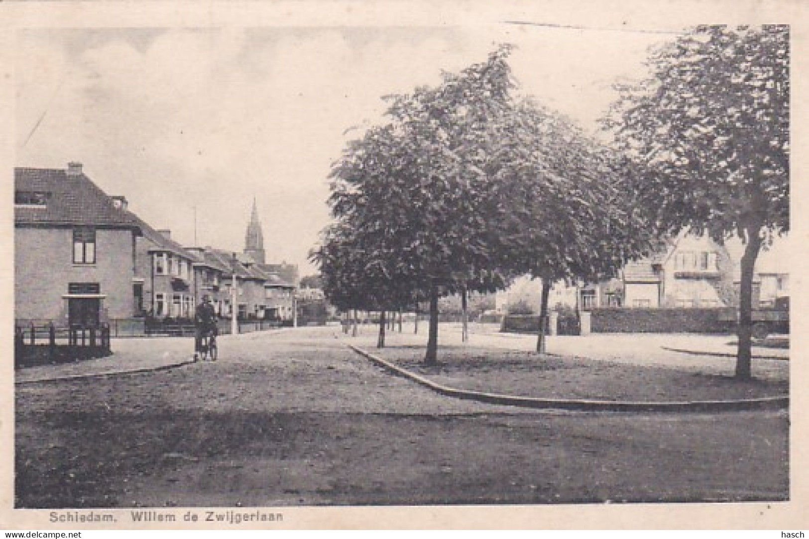 4822411Schiedam, Willem De Zwijgerlaan. 1939.(kleine Vouwen In De Hoeken) - Schiedam