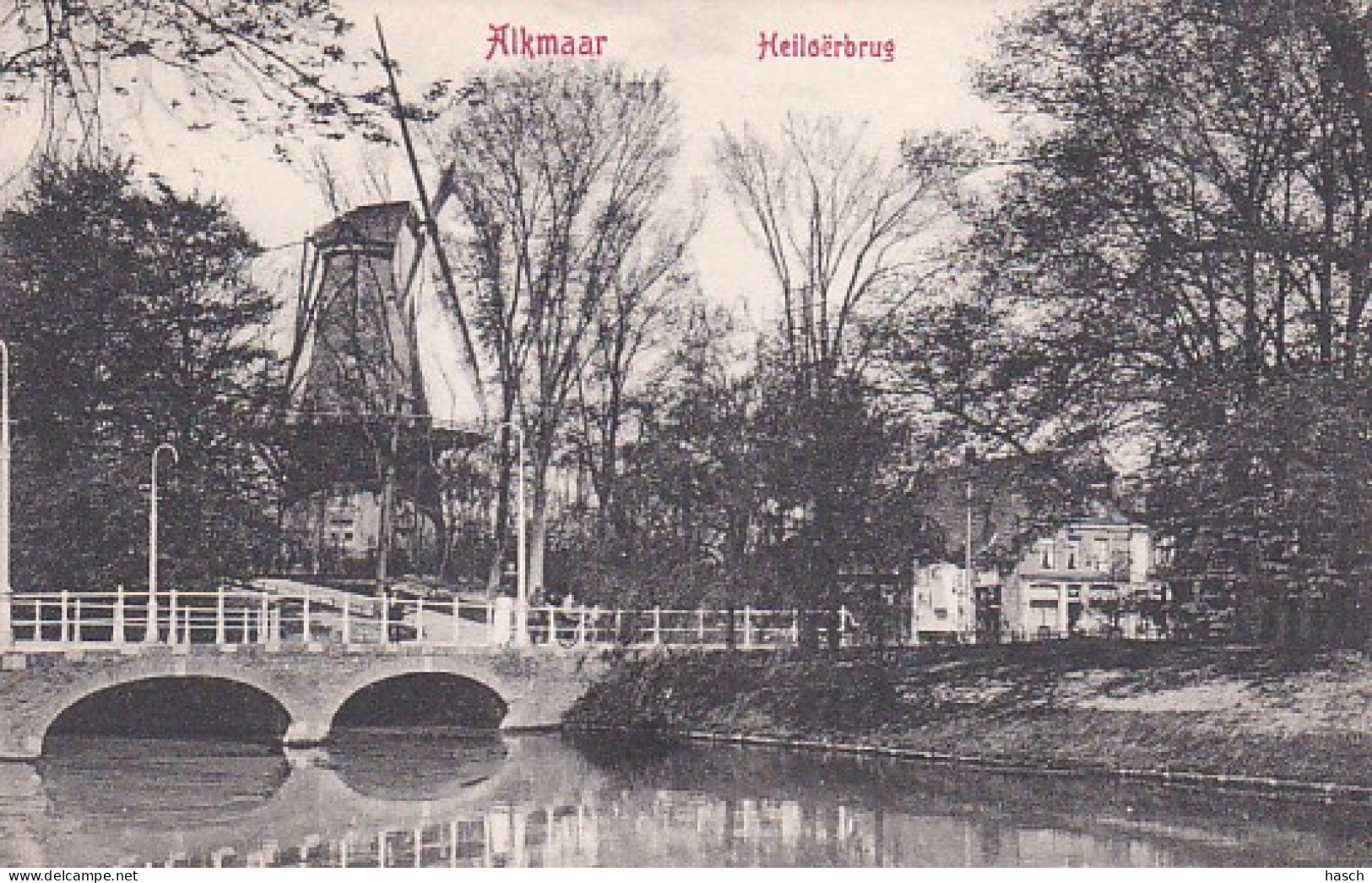 4822502Alkmaar, Heiloërbrug. - Alkmaar