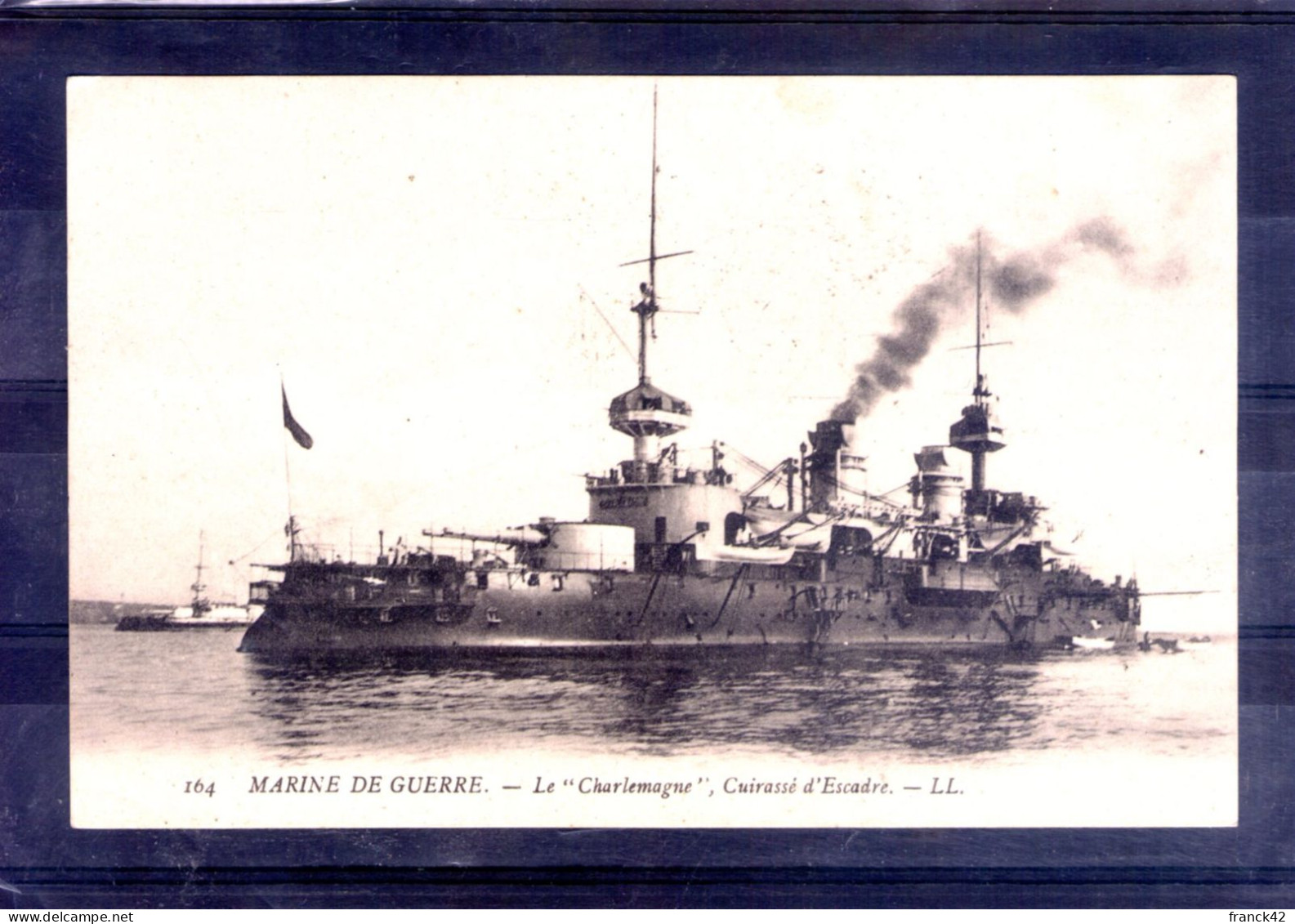 Marine De Guerre. Le Charlemagne, Cuirassé D'escadre - Warships