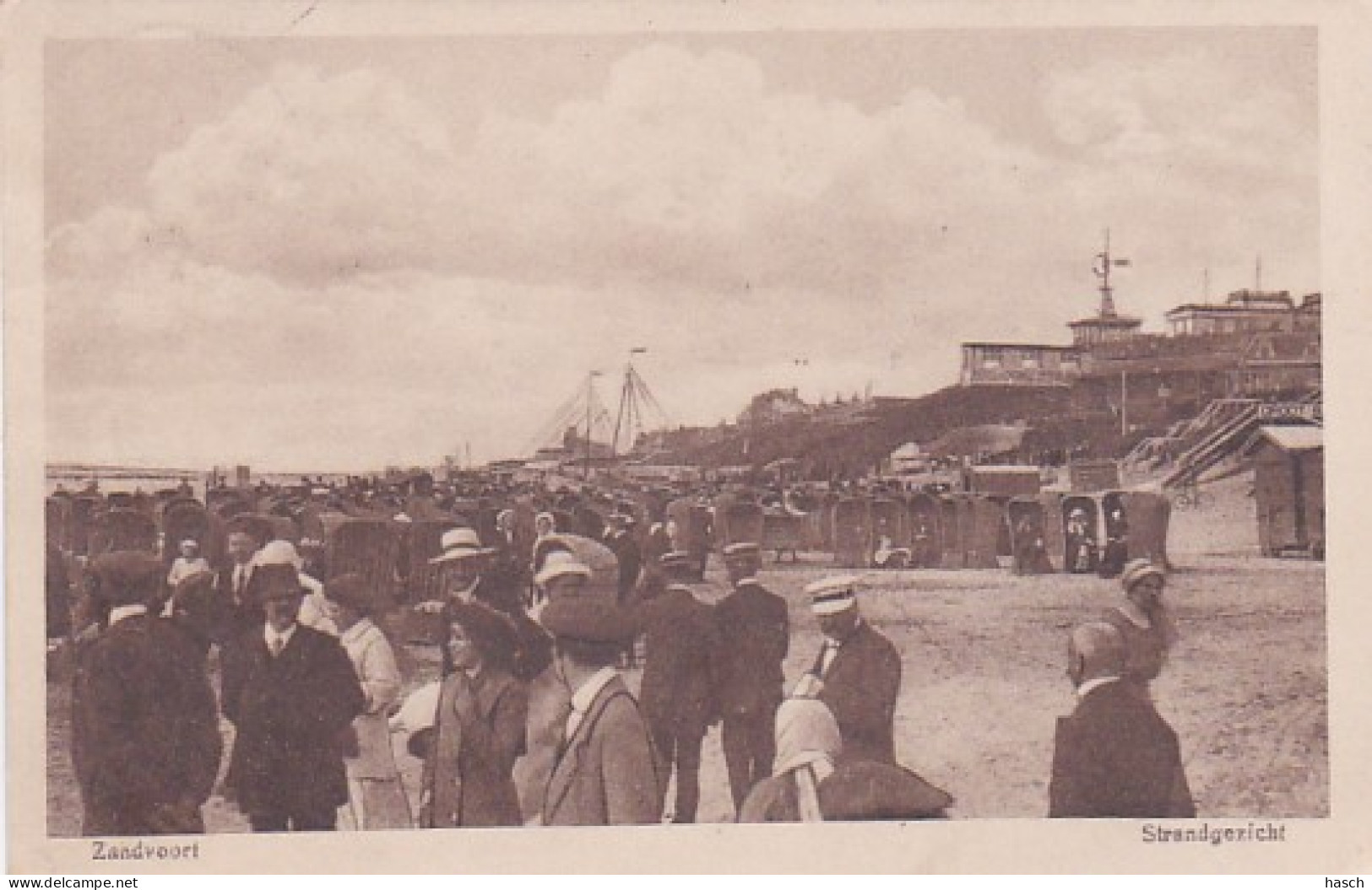 4822561Zandvoort, Strandgezicht.1917. - Zandvoort
