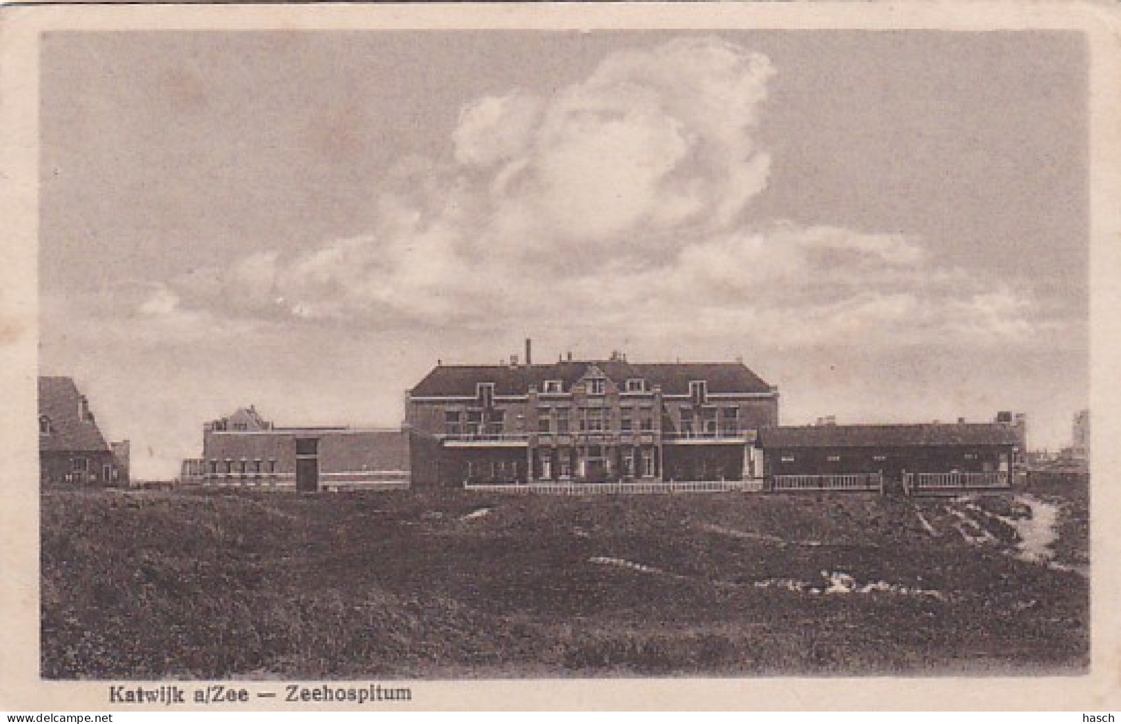 4822603Katwijk A Zee, Zeehospitum. 1923.(kleine Vouwen In De Hoeken) - Katwijk (aan Zee)