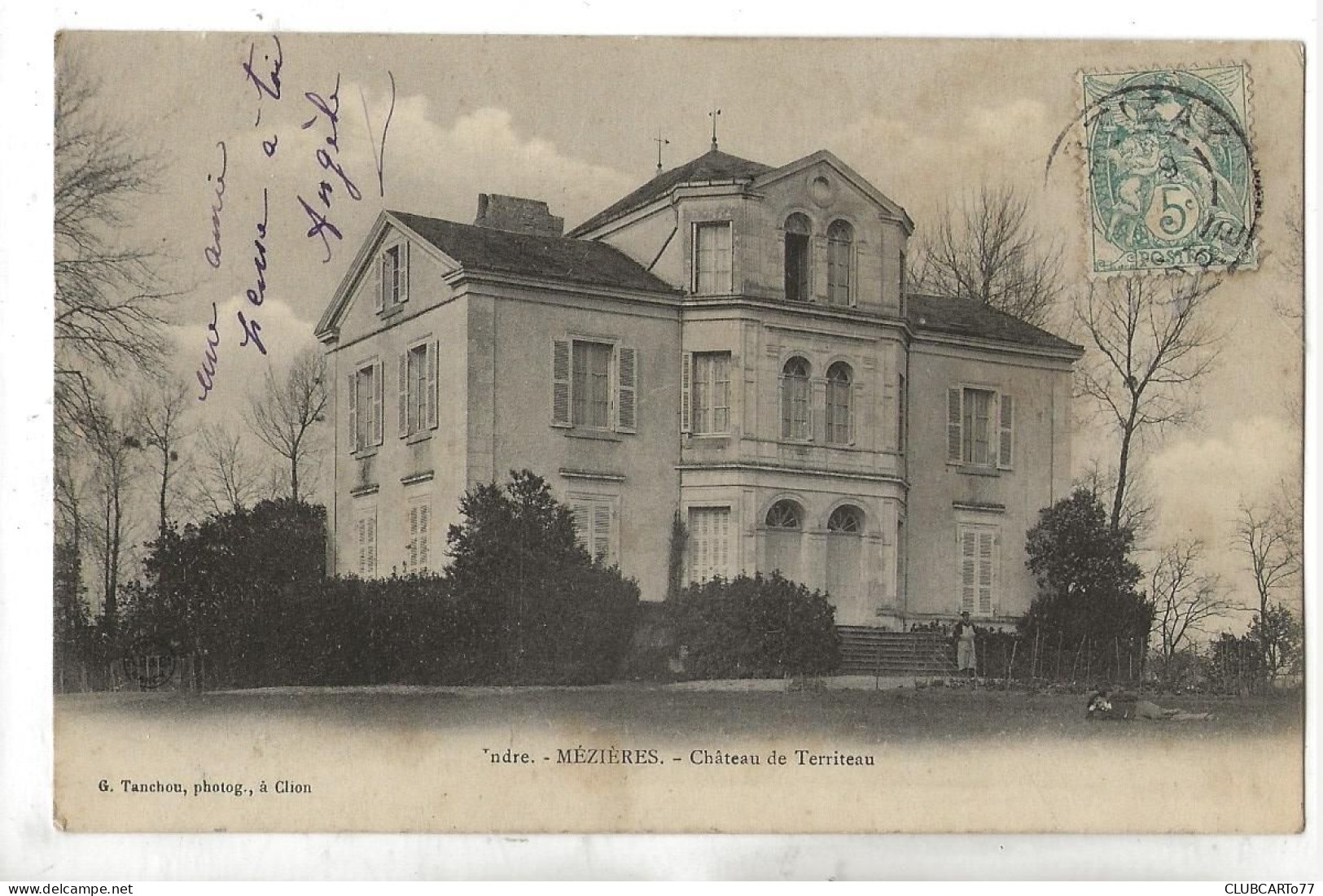 Charleville-Mézières (08) : Le Château De Territeau En 1905 PF - Charleville