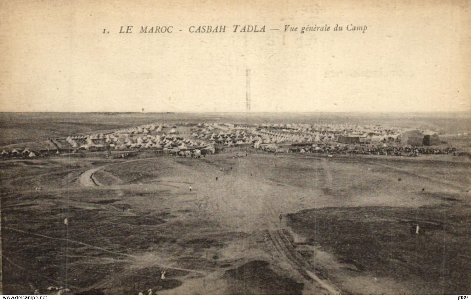 Maroc-Oriental - CASBAH TADLA - Vue Générale Du Camp - 7073 - Autres & Non Classés