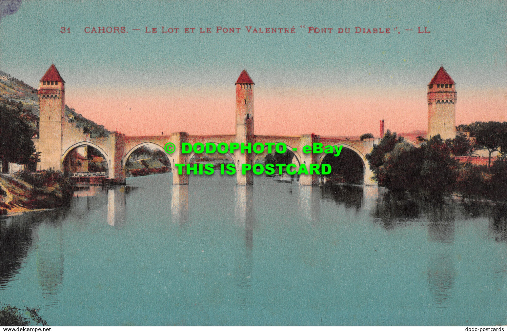 R505673 Cahors. Le Lot Et Le Pont Valentre. Pont Du Diable. LL. 31. Levy Et Neur - Monde