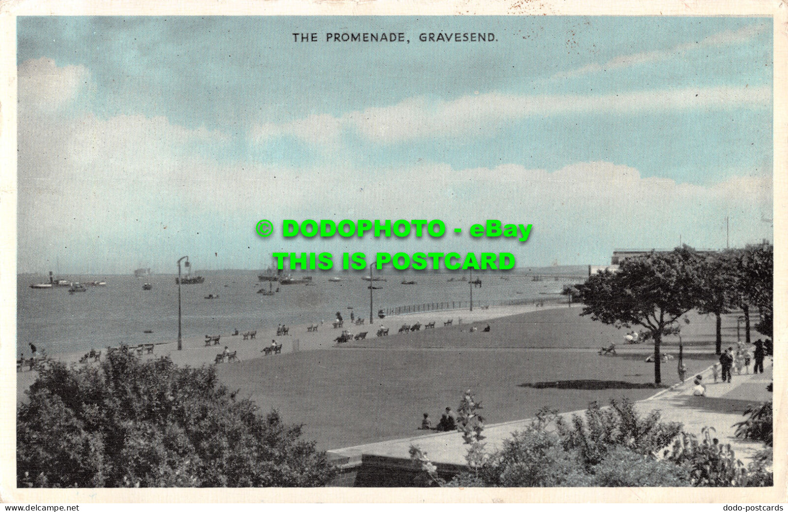 R505698 Gravesend. The Promenade. E. T. W. Dennis. Photoblue. 1961 - Monde