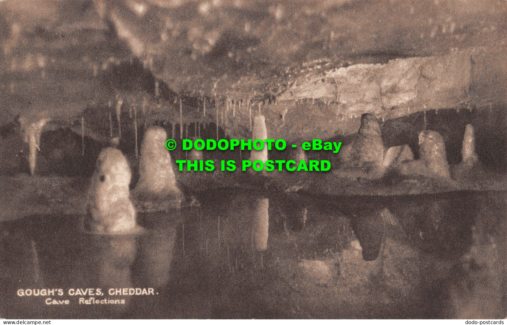 R505704 Cheddar. Gough Caves. Cave Reflections. A. G. H. Gough - Monde