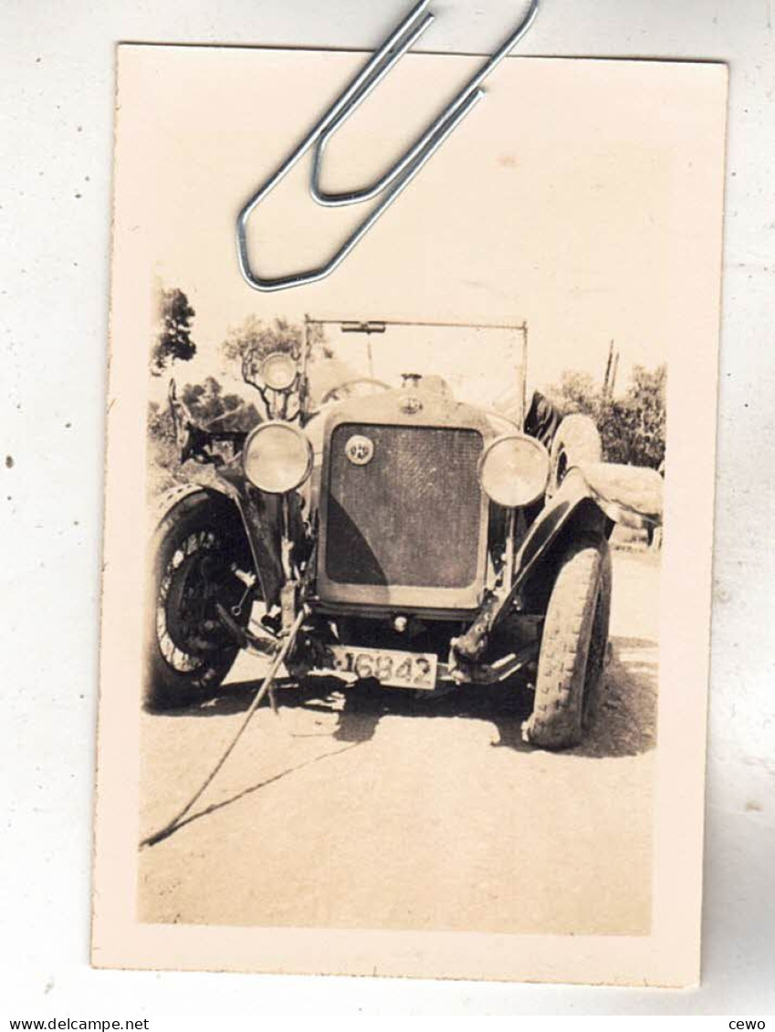 PHOTO VOITURE AUTO ANCIENNE DELAGE - Coches