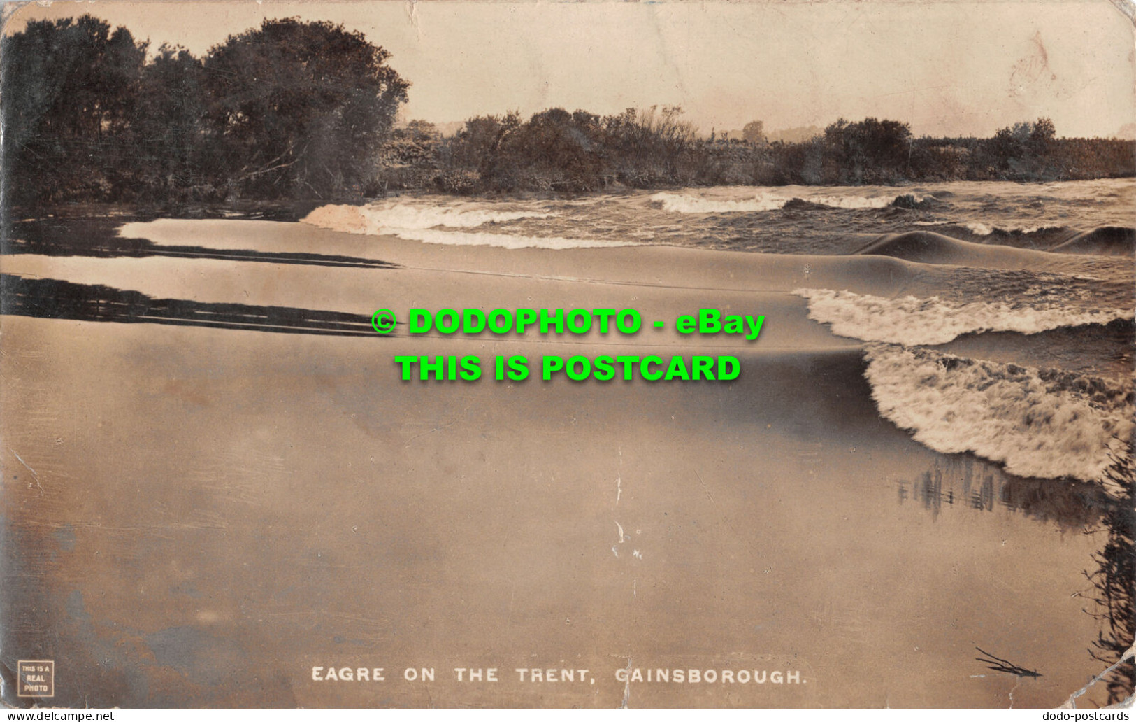 R505730 Gainsborough. Eagre On The Trent. Beckett Real Photo Series - Monde