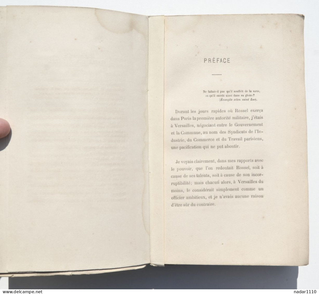 Rossel - Papiers Posthumes - Jules Amigues, Lachaud 1871 / La Commune, Communards, Metz - 1801-1900