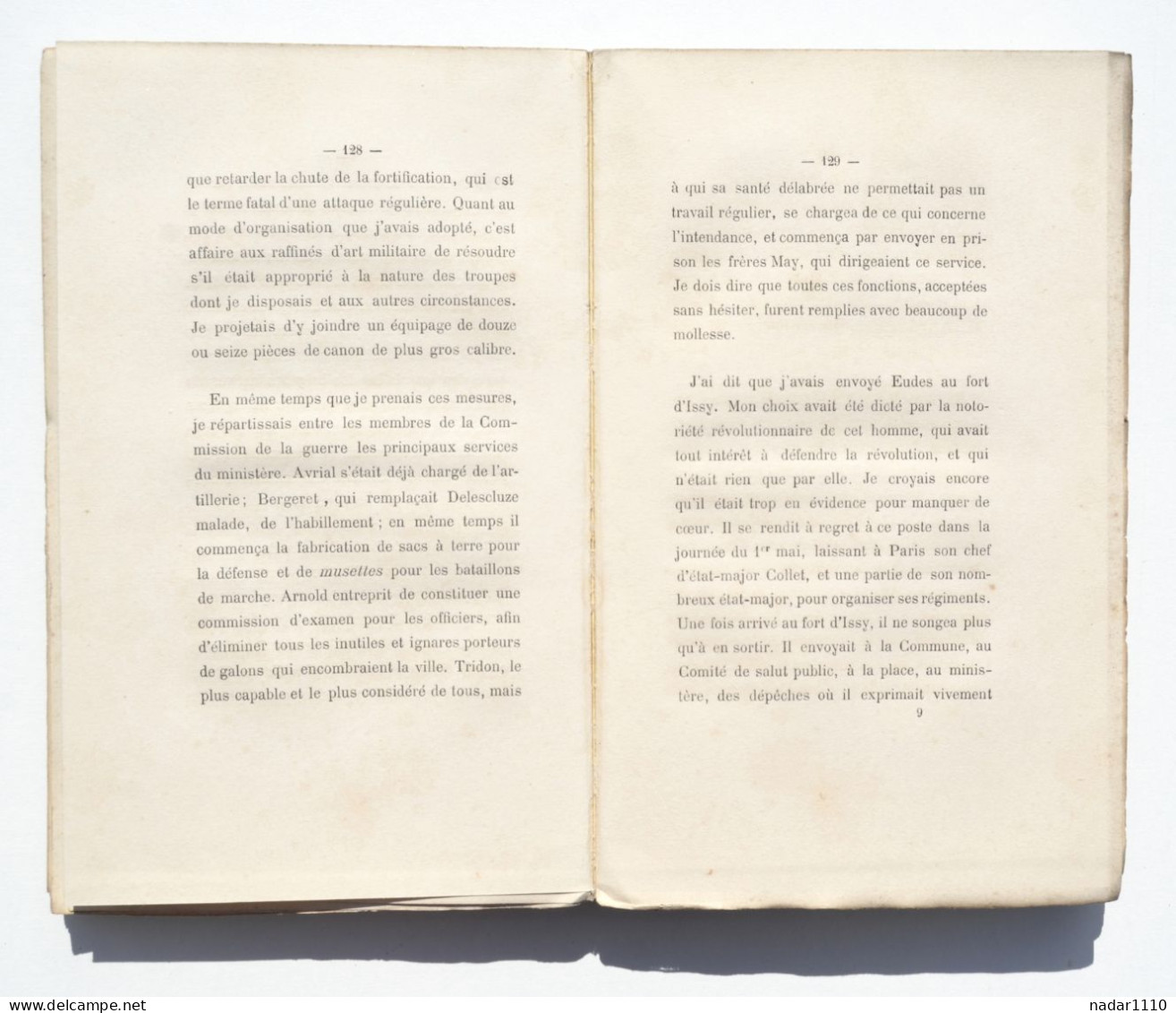 Rossel - Papiers Posthumes - Jules Amigues, Lachaud 1871 / La Commune, Communards, Metz - 1801-1900