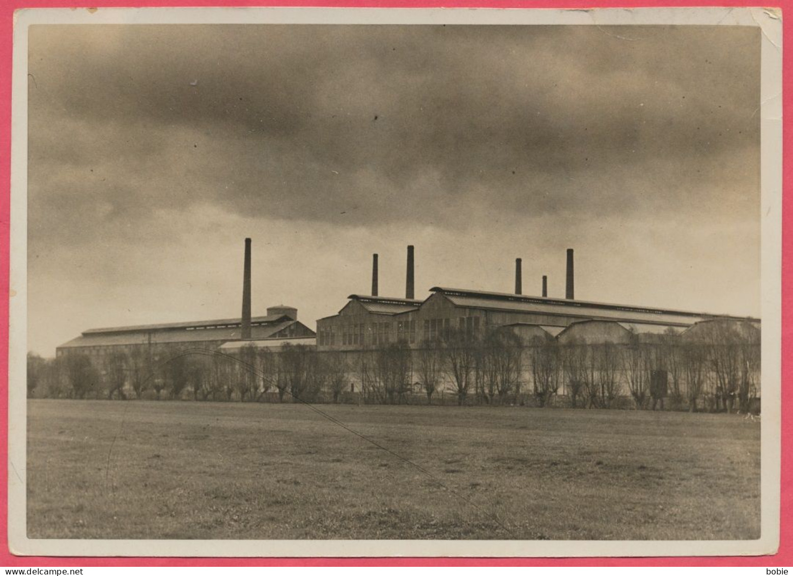 Thionville = Diedenhofen - Moselle : Photo 17,7 X 12,5 Cm - " Das Neues Stahlwerk " Sidérurgie Vue De La Nouvelle Usine - Mestieri