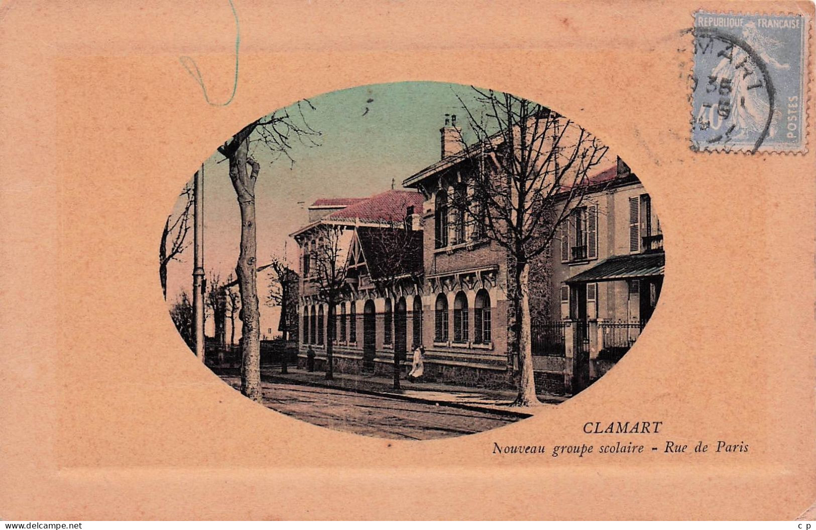 Clamart - Nouveau Groupe Scolaire - Rue De Paris -    CPA °J - Clamart