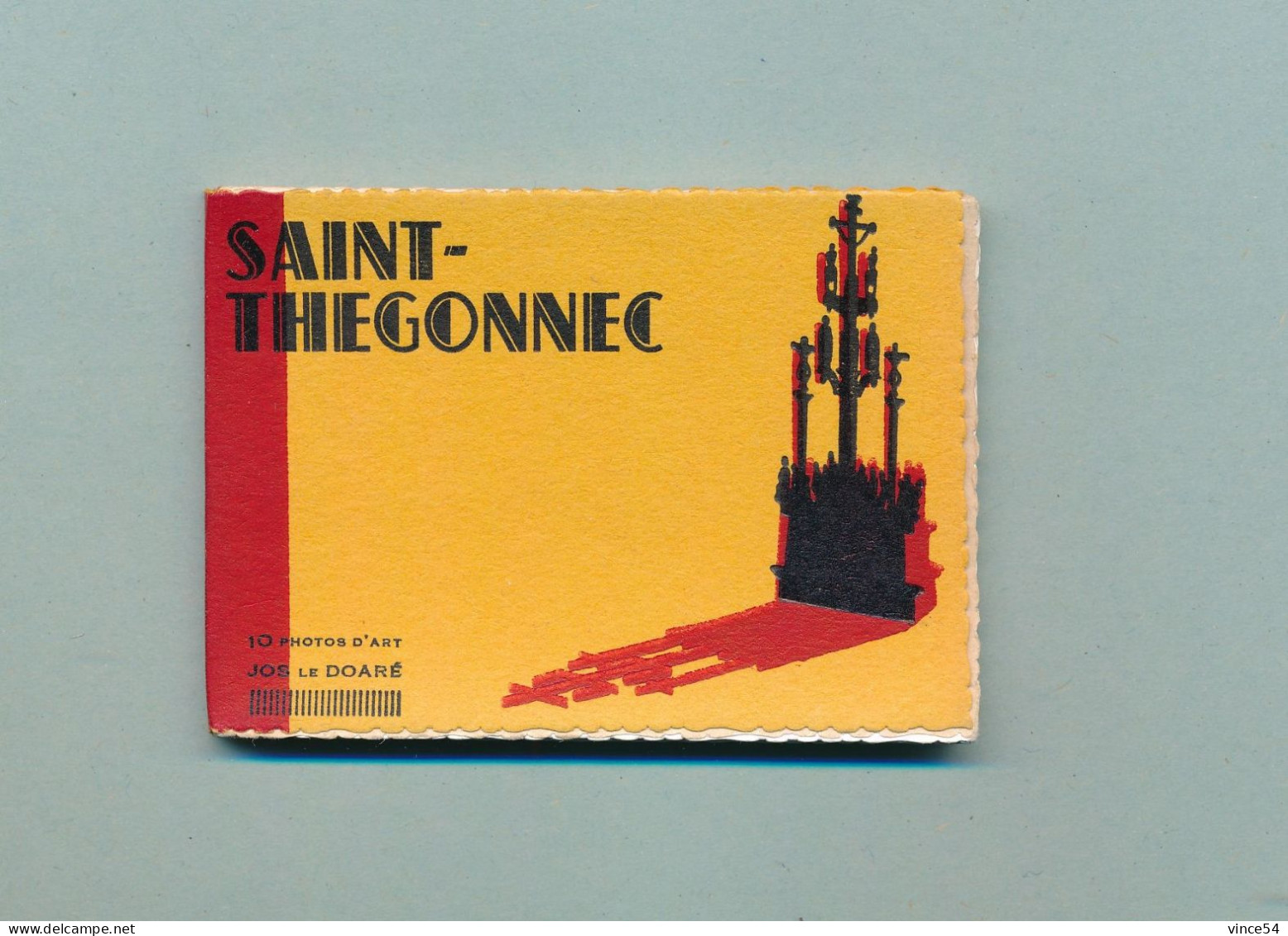 SAINT-THEGONNEC - Carnet 10 Photos - Format 9 X 6.5 Cm - Saint-Thégonnec