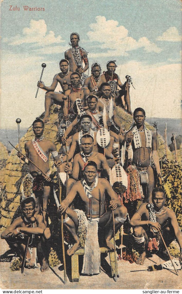 CPA / AFRIQUE DU SUD / ZULU WARRIORS / CPA ETHNIQUE / AFRICAINS - South Africa