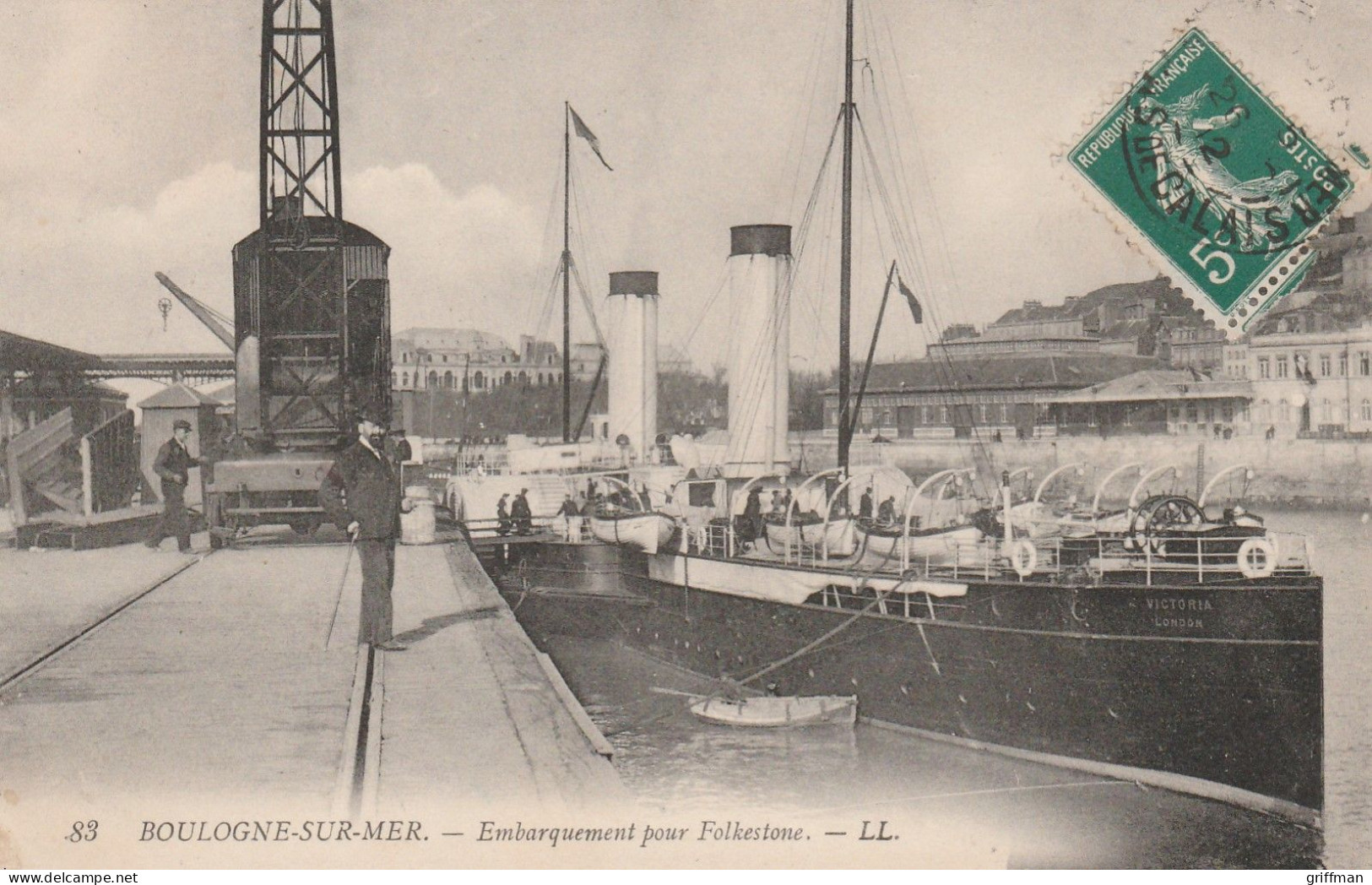 LOT DE 22 CPA BOULOGNE SUR MER PORT PLAGE BATEAUX PECHEUSE CREVETTES TBE - Boulogne Sur Mer