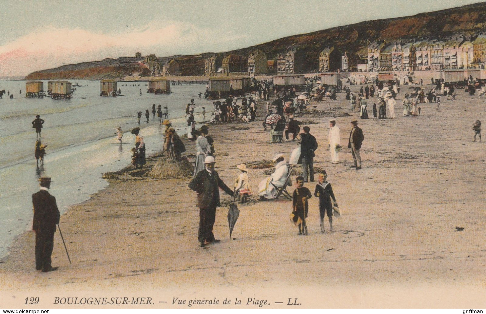 LOT DE 22 CPA BOULOGNE SUR MER PORT PLAGE BATEAUX PECHEUSE CREVETTES TBE