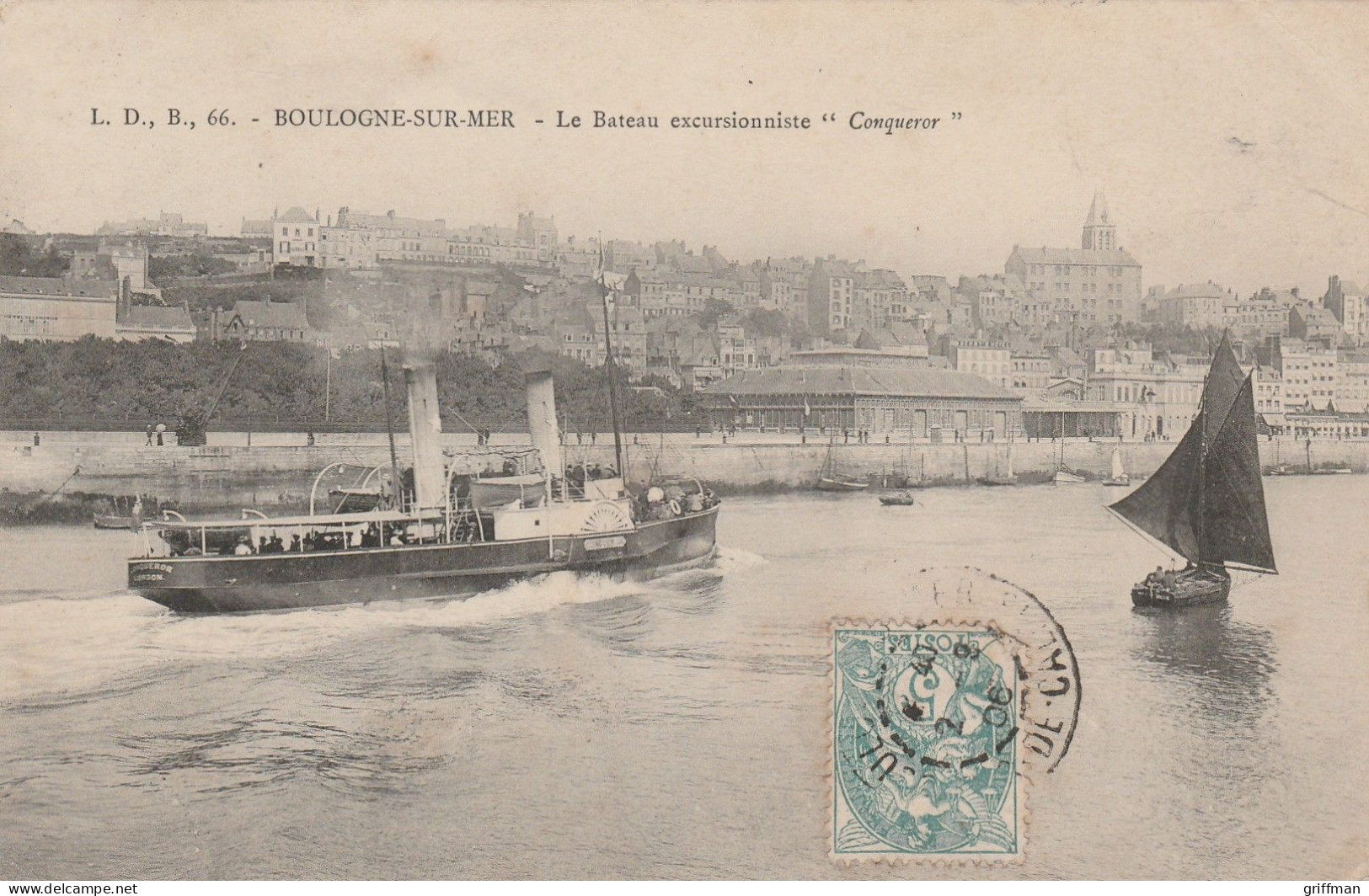 LOT DE 22 CPA BOULOGNE SUR MER PORT PLAGE BATEAUX PECHEUSE CREVETTES TBE