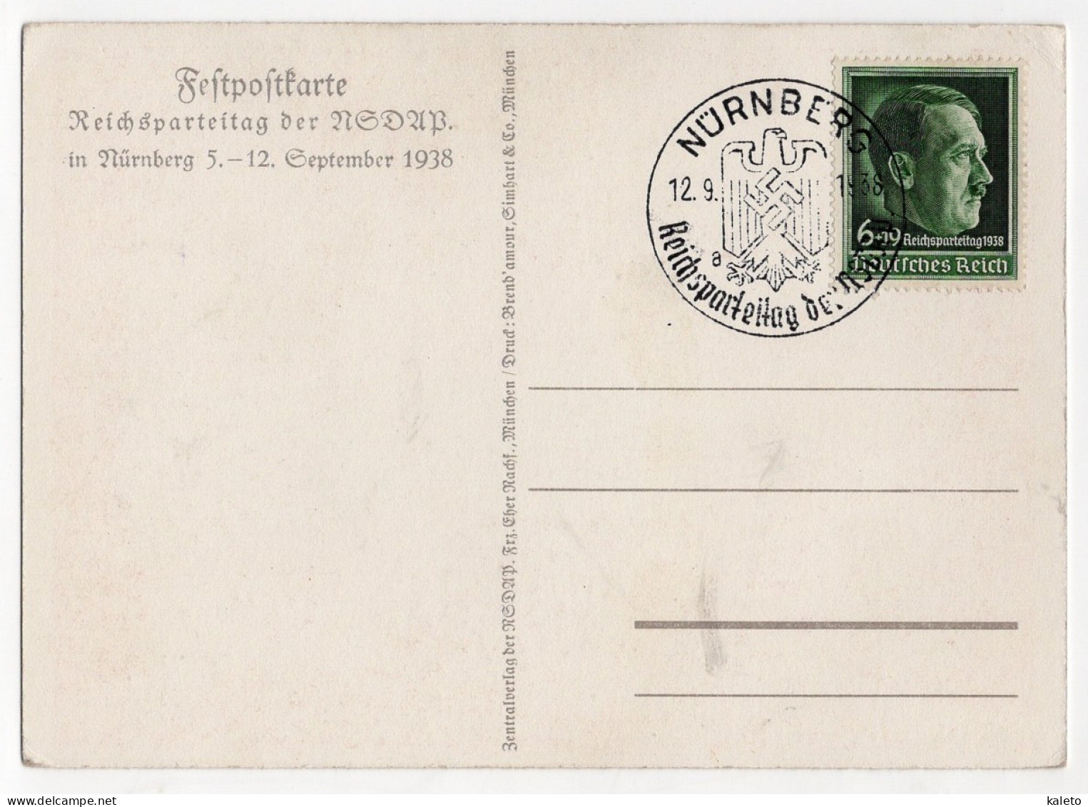 Nürnberg Reichsparteitag 1938 - Nuernberg