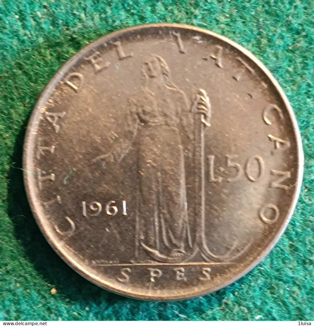 Vaticano 50 Lire 1961 - Vatican