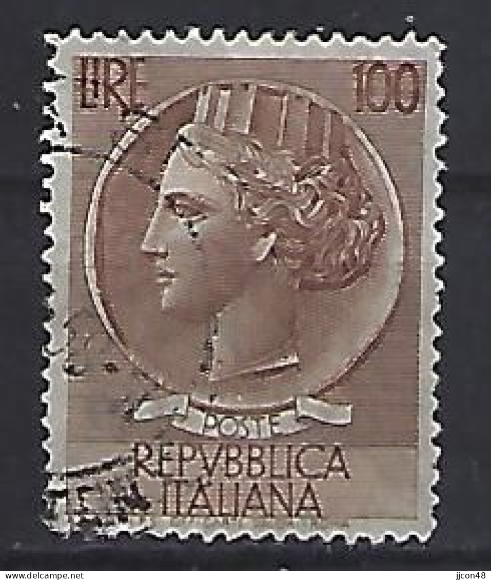 Italy 1955  Italia Turitta (o) Mi.955 A (Wk 4) Gez 13.25 - 1946-60: Usati