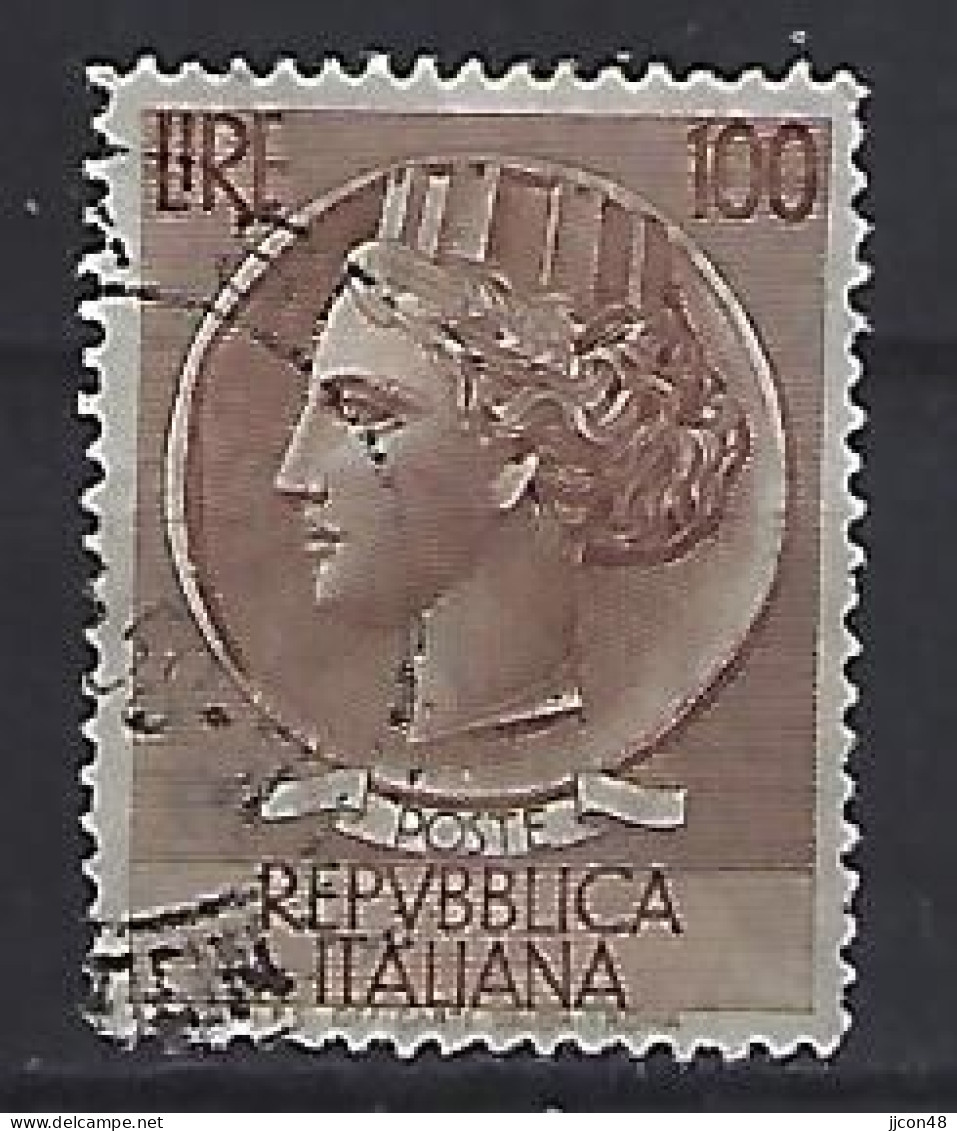 Italy 1955  Italia Turitta (o) Mi.955 A (Wk 4) Gez 13.25 - 1946-60: Oblitérés