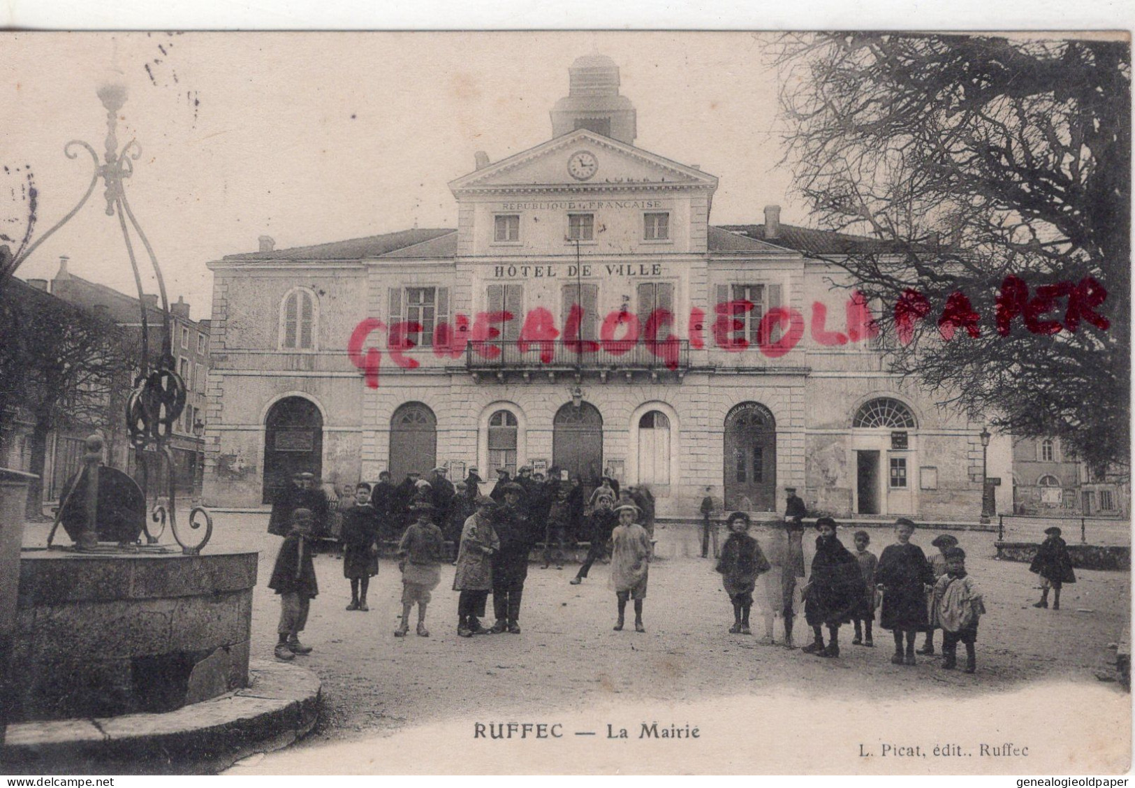 16- RUFFEC - LA MAIRIE - Ruffec