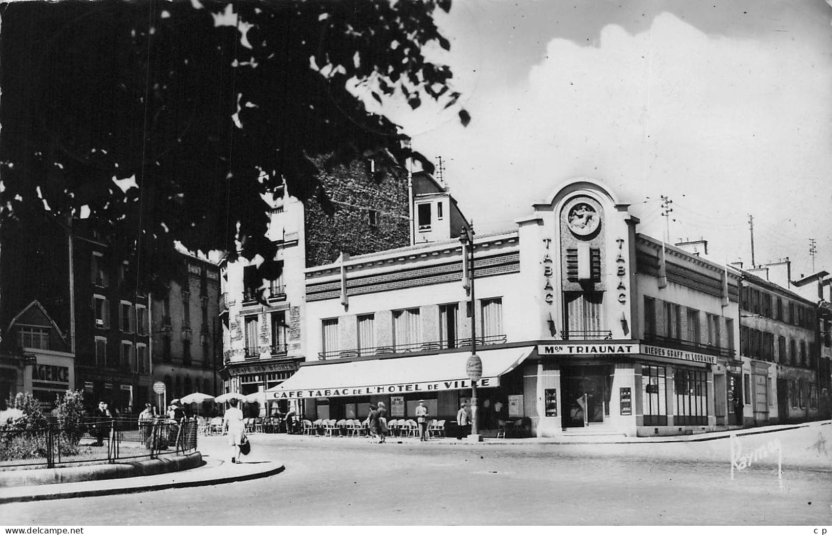 Clamart -  Tabac - Café De L'Hotel De Ville  -   CPSM °J - Clamart